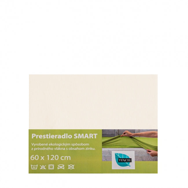 Detské prestieradlo/chránič SMART smotanová