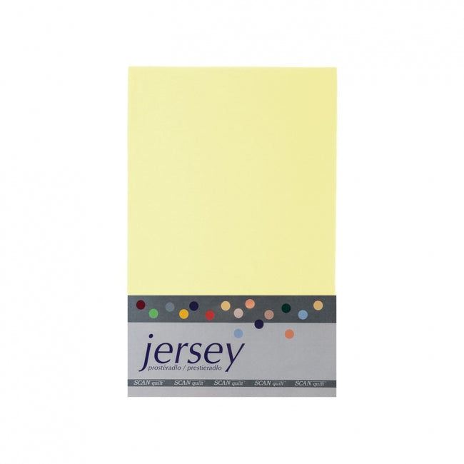 Prestieradlo JERSEY žltá