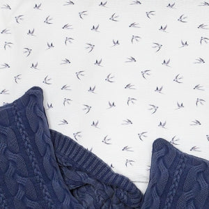 Obliečky KREP lastovičky