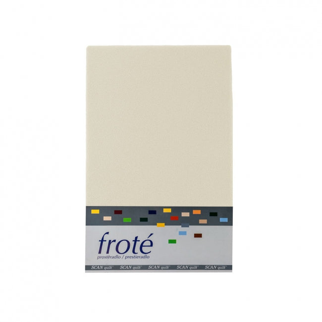 Prestieradlo FROTÉ smotanová