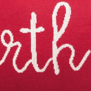 Dekoračný vankúš pletený DESIGN north pole