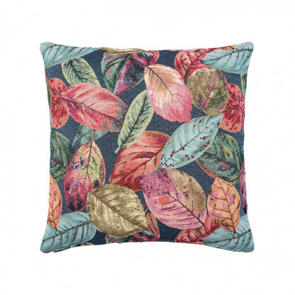 Dekoračný návlek SOFA leaves modrá