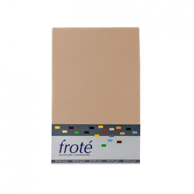 Prestieradlo FROTÉ orechová