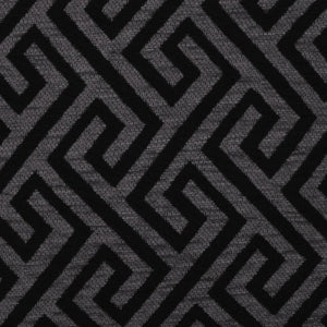 Dekoračný návlek SOFAS kristal sivá čierna