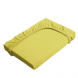 Prestieradlo JERSEY ELASTIC žltozelená