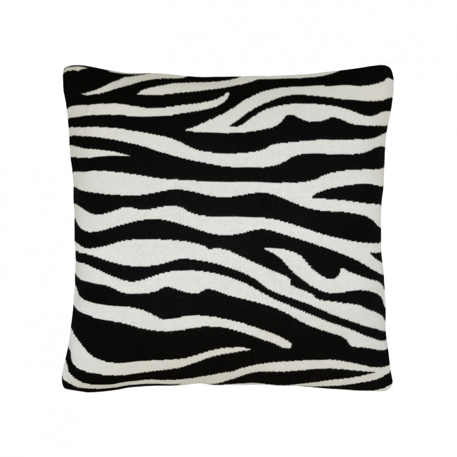 Dekoračný návlek pletený DESIGN zebra