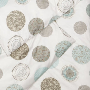 Obliečky SATÉN PLUS kruhy, patchwork