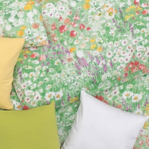 Obliečky SATÉN DESIGN summer dream zelená