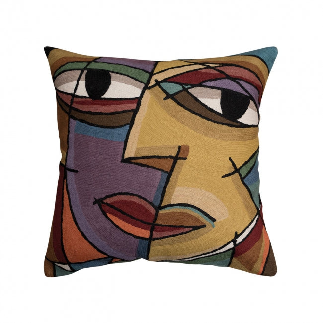 Dekoračný návlek ART WOOL picasso fialová