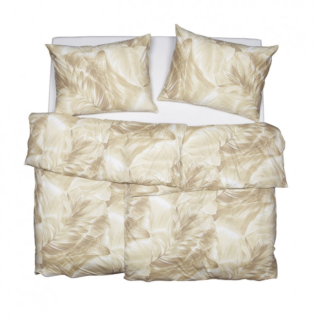 Obliečky ART JERSEY palms béžová