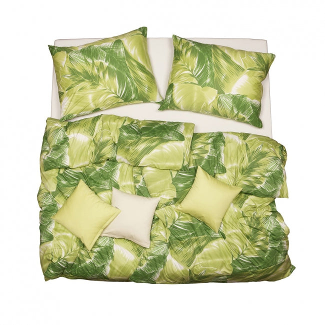 Obliečky ART JERSEY palms zelená