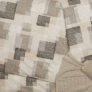 Obliečky KLASIK DESIGN squares béžová