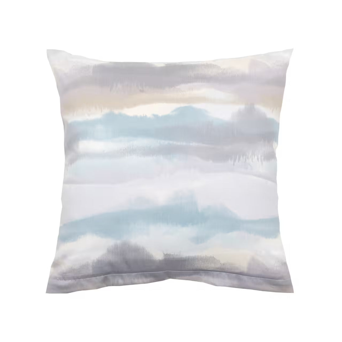 Návlek FLANEL akvarel modrá sivá