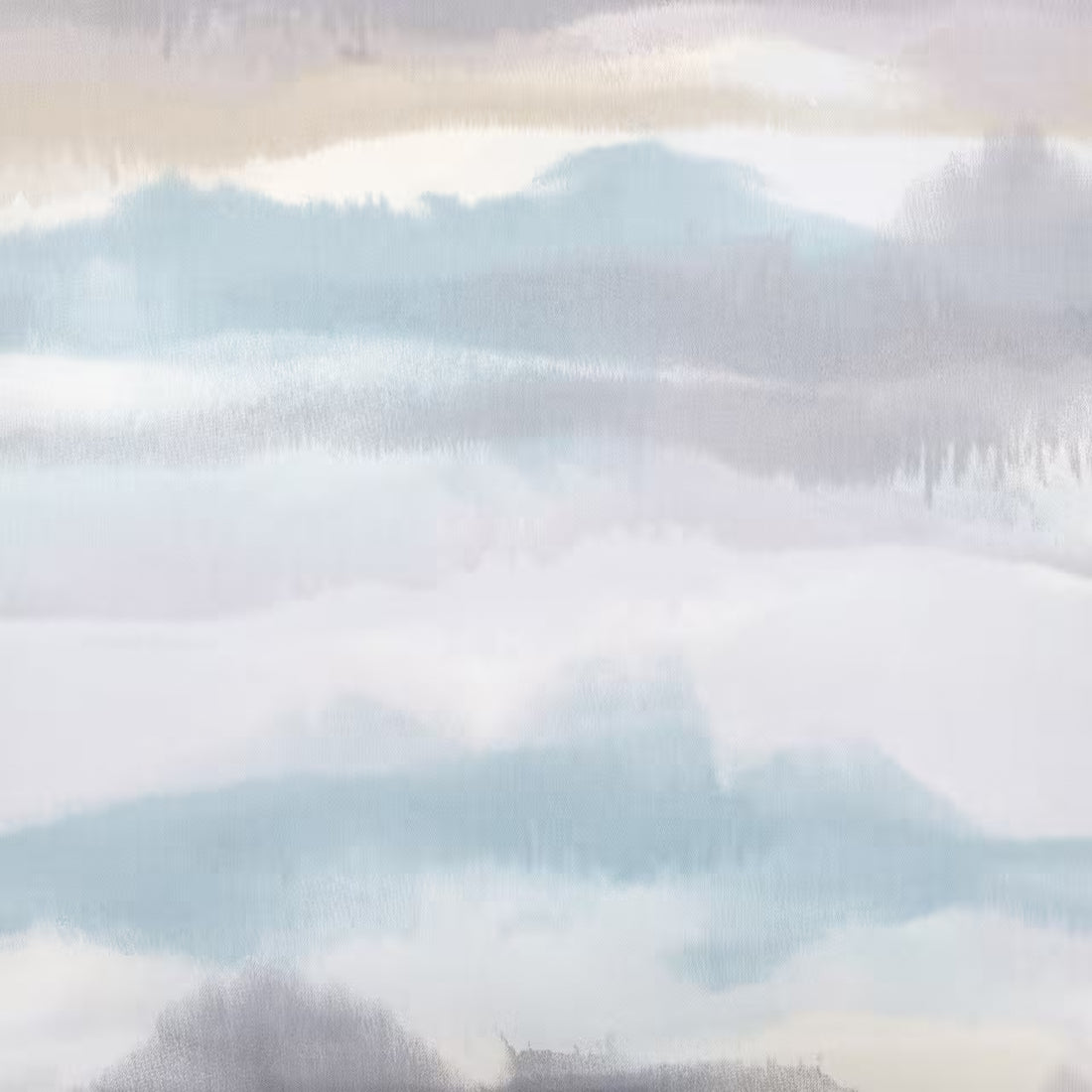 Návlek FLANEL akvarel modrá sivá