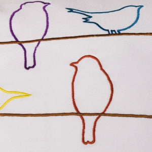Dekoračný návlek SMART COLOR birds