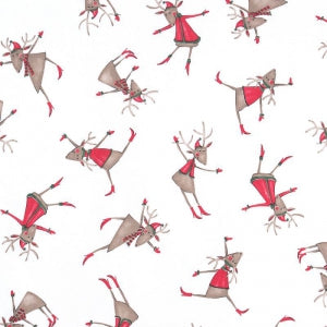 Obliečky JERSEY vianočné sobíky