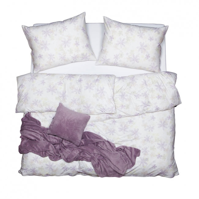 Obliečky JERSEY bodkované kvietky