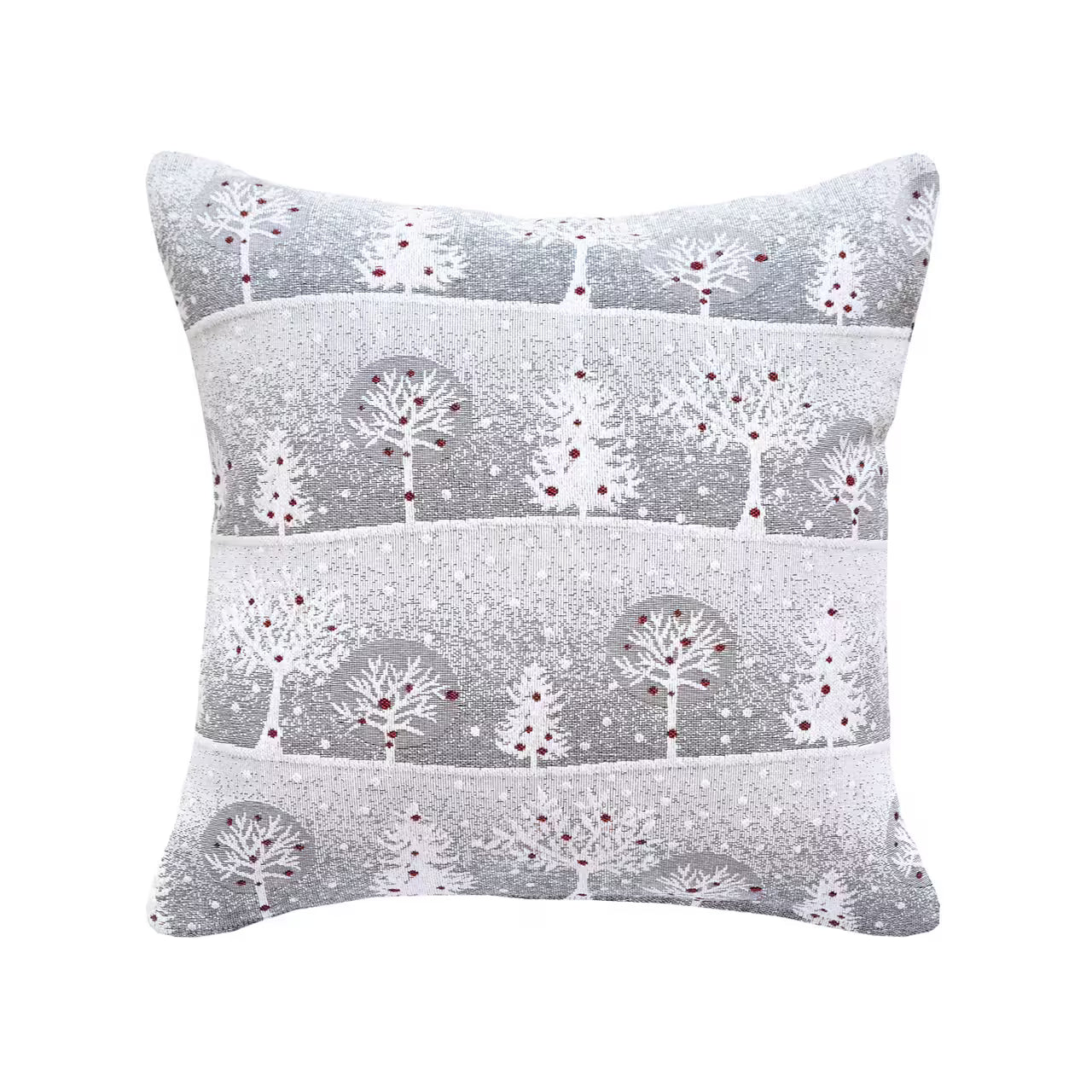 Dekoračný návlek MOTIV biele stromy