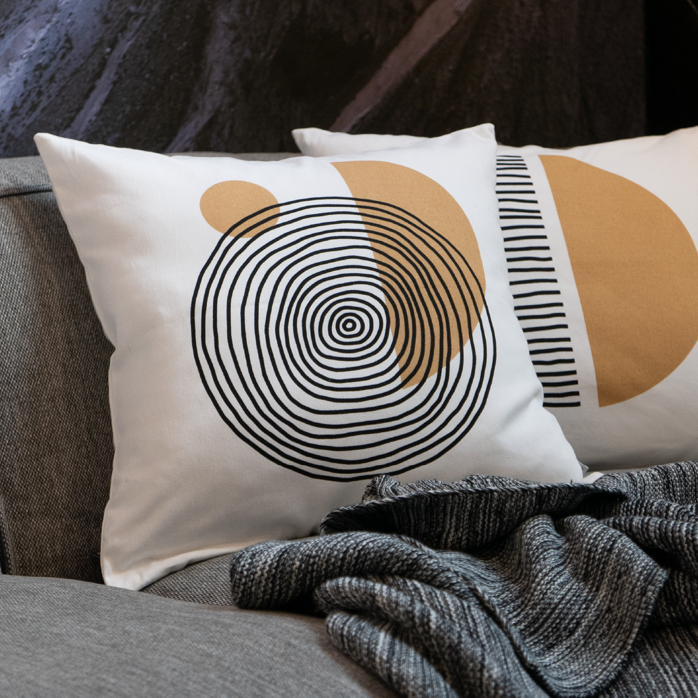 Dekoračný návlek DEKORO big spiral smotanová