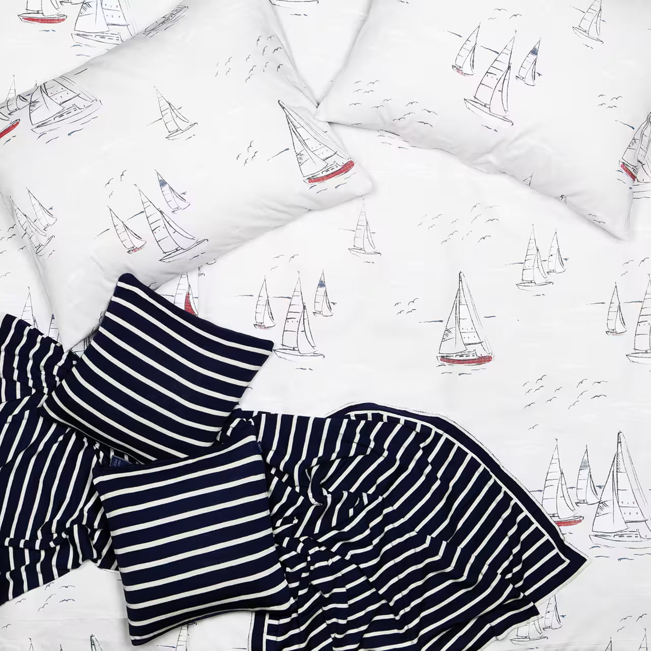 Obliečky SATÉN PLUS boats