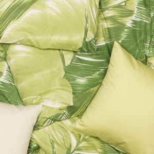 Obliečky ART JERSEY palms zelená