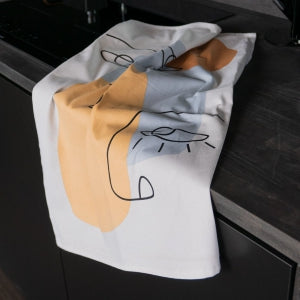 Utierka DEKORO face khaki sivá