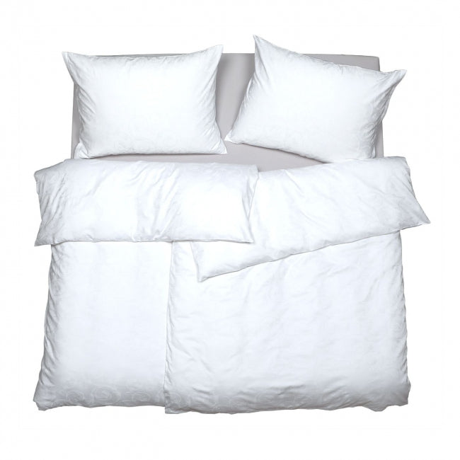 Obliečky ELEGANT PLUS špirály biela