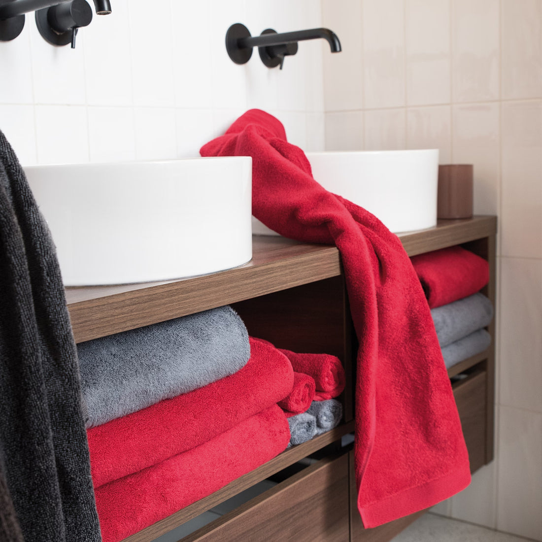 Uterák froté MODAL SOFT červená