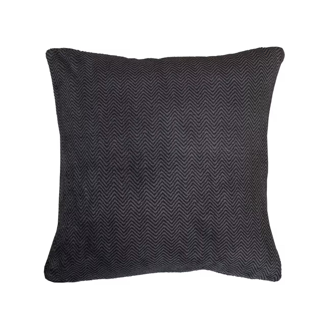 Dekoračný návlek ROYAL cik-cak tmavá sivá