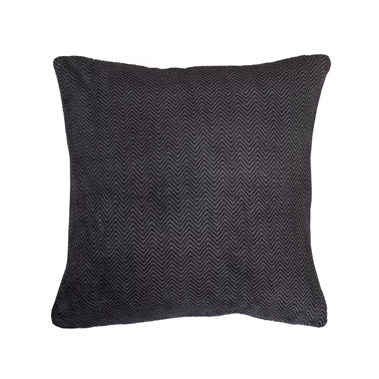 Dekoračný návlek ROYAL cik-cak tmavá sivá