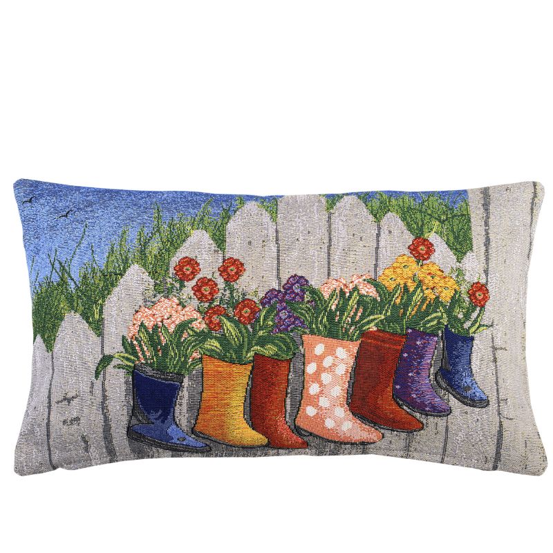 Dekoračný návlek MOTIV čižmy pestrá