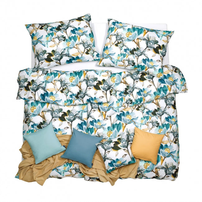 Obliečky ART JERSEY aqua bloom