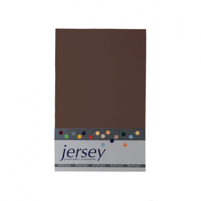 Prestieradlo JERSEY hnedá