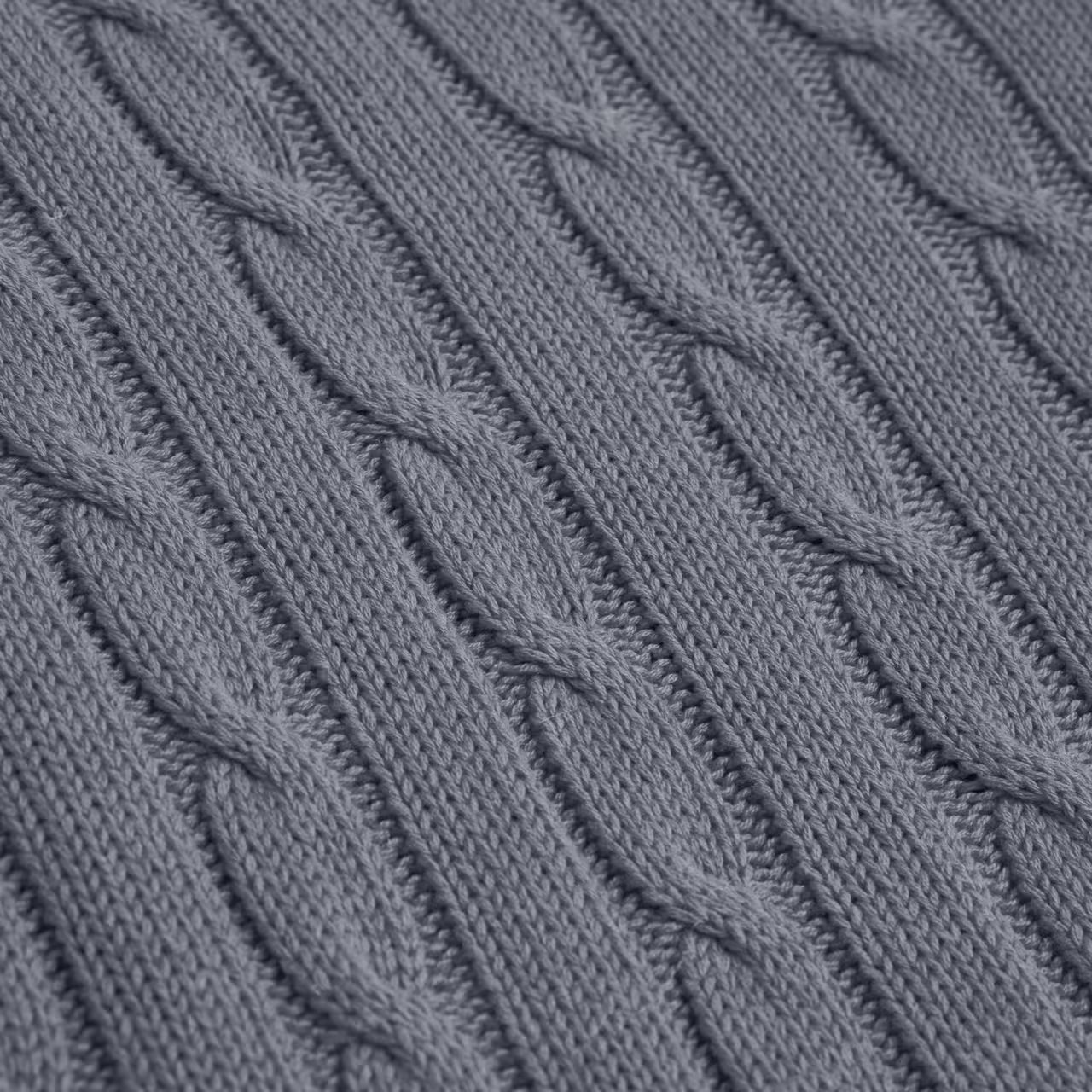 Deka pletená IMPERIAL sivá