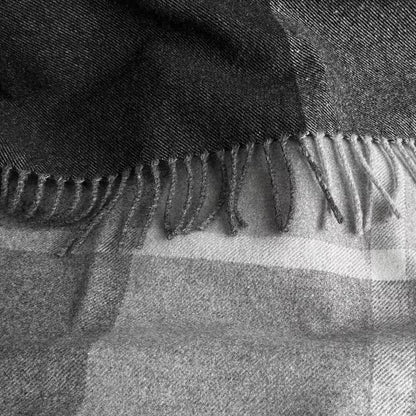 Deka vlnená DELI WOOL kocka sivá