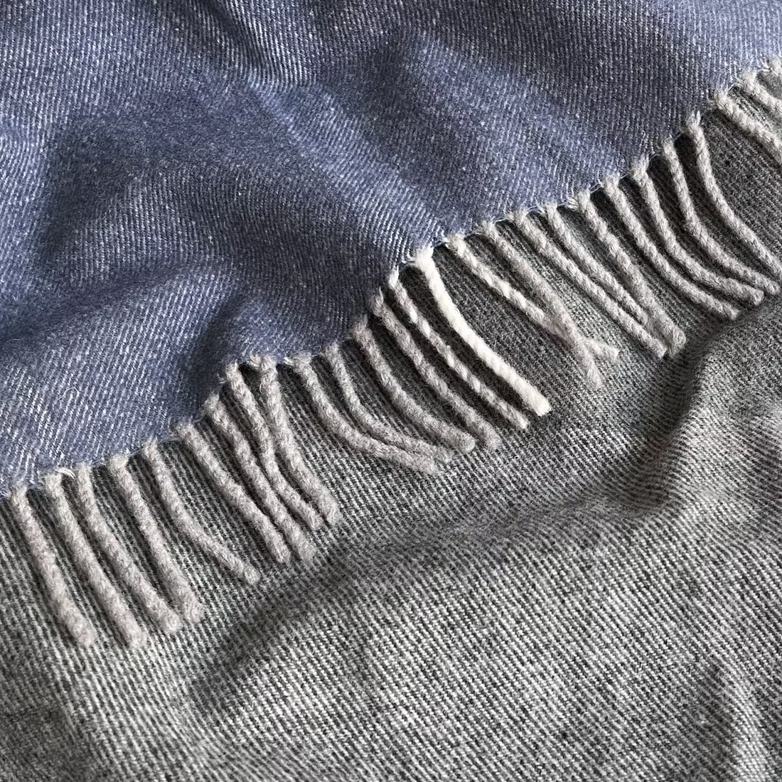 Deka vlnená DELI WOOL kocka tyrkysová