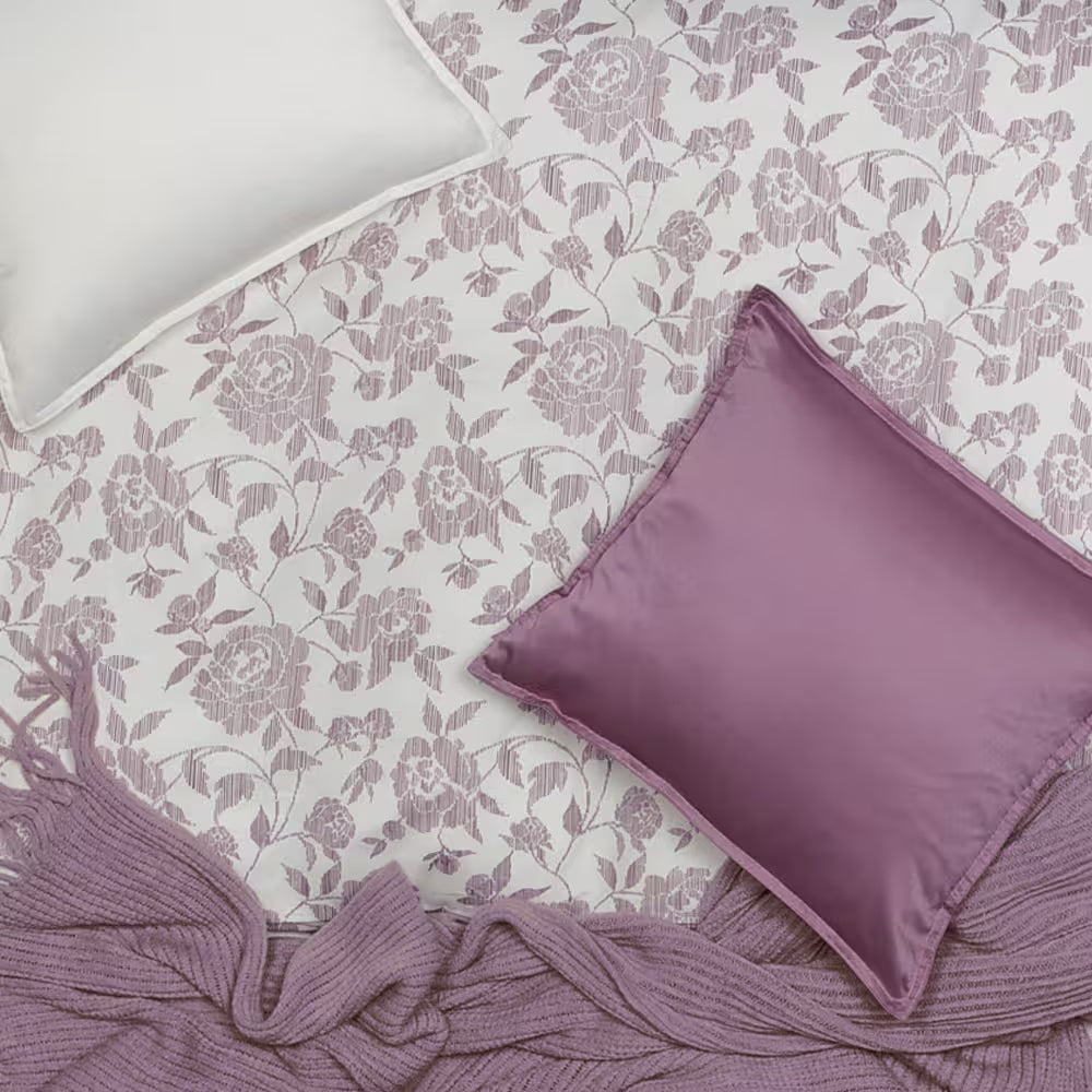 Obliečky SATÉN PLUS divá ruža fialová