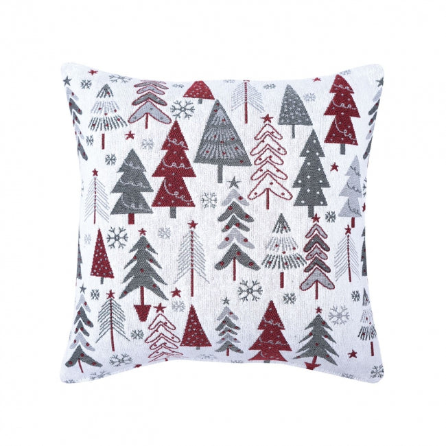 Dekoračný návlek MOTIV vianočné stromčeky