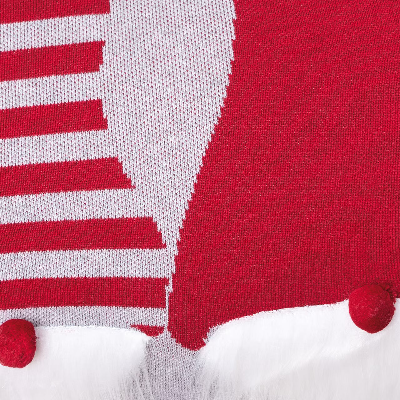 Dekoračný návlek pletený DESIGN elfovia s fúzami