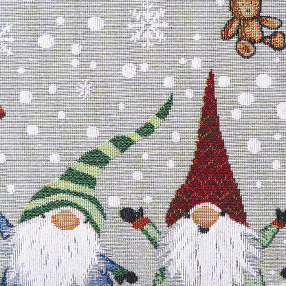 Dekoračný návlek MOTIV elfovia s darčekmi