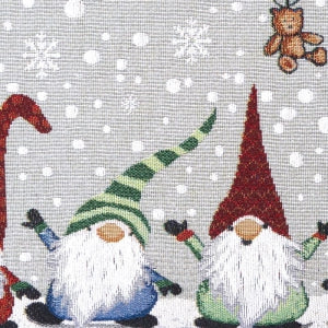 Dekoračný návlek MOTIV elfovia s darčekmi