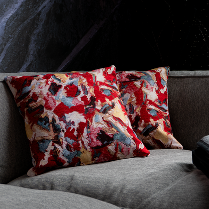 Dekoračný návlek SOFA fantasy červená