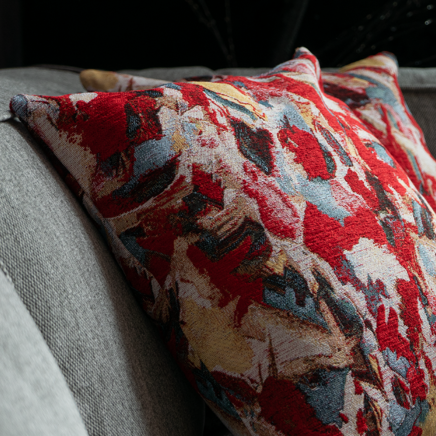 Dekoračný návlek SOFA fantasy červená