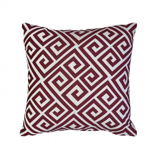 Dekoračný návlek NORD kristal biela vínová