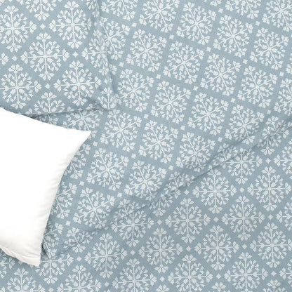 Obliečky FLANEL sveter výšivka sivá