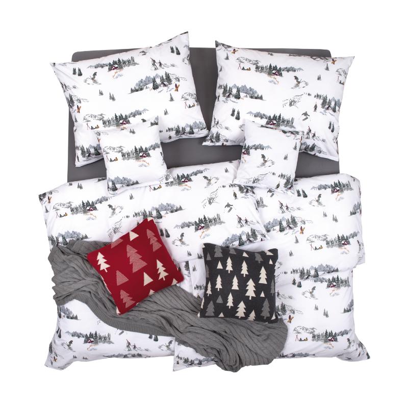 Obliečky FLANEL zjazdovka