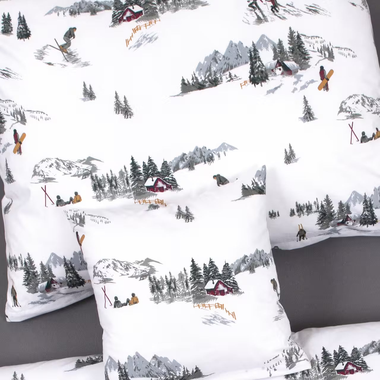 Obliečky FLANEL zjazdovka