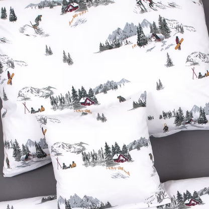 Obliečky FLANEL zjazdovka