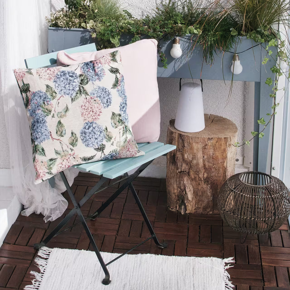 Dekoračný návlek SOFA hortenzia