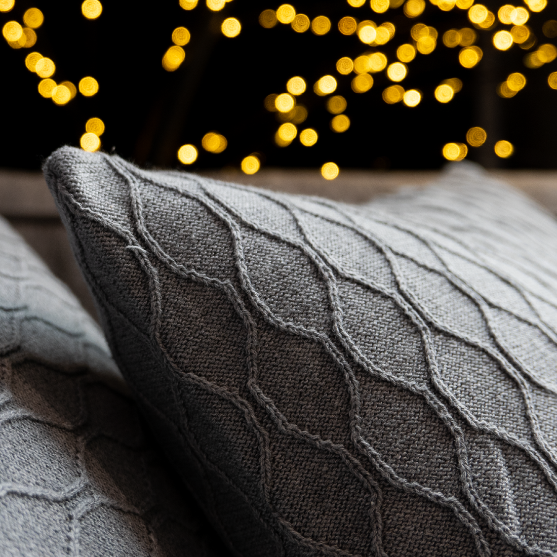 Dekoračný návlek IMPERIAL špirálky sivá